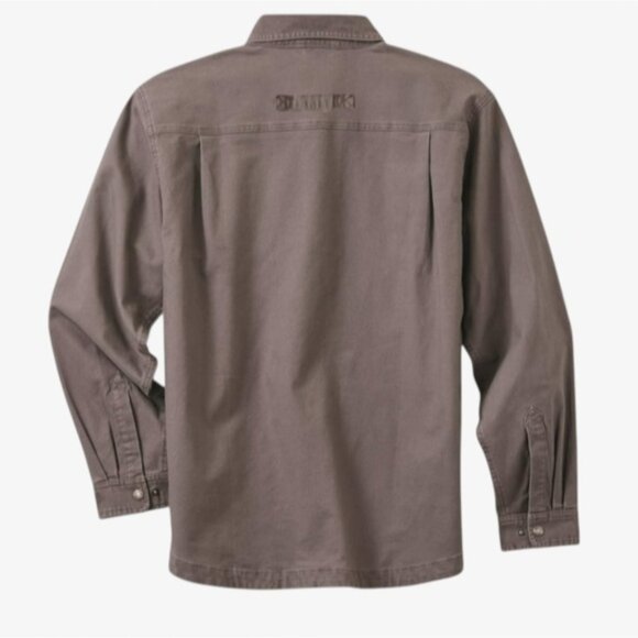 WINDRIVER Taupe Fleece + Quilted Lining Shirt Jacket- Size Large - Picture 4 of 16